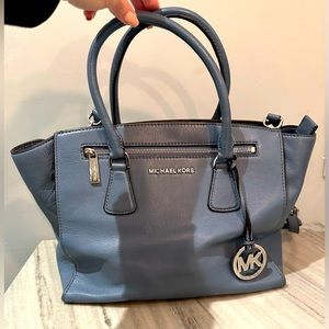 Michael Kors Medium Selma Satchel - Rare Slate Blue